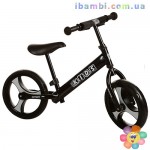 Беговел KIDS 12 д. M 3145 черный